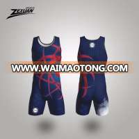 Good performance racing tight durable male wrestling singlet