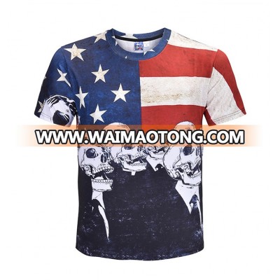 custom men dry fit sublimated short sleeve t shirt